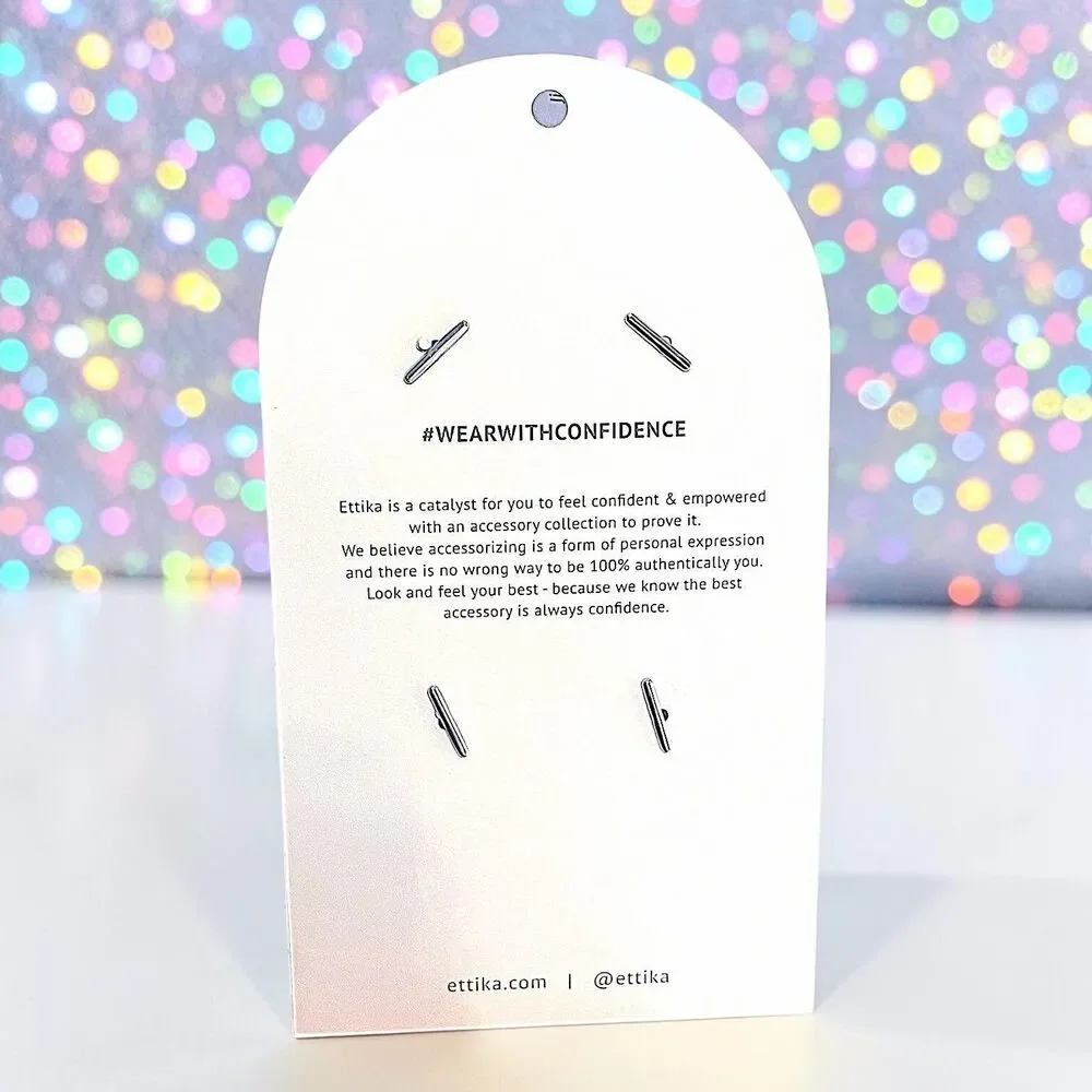 ETTIKA Opaque Hair Claw Set Of 2 Brand New With Tags MSRP $40